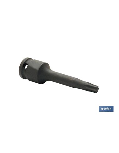 Vaso Impacto 1/4 Torx Macho T-5