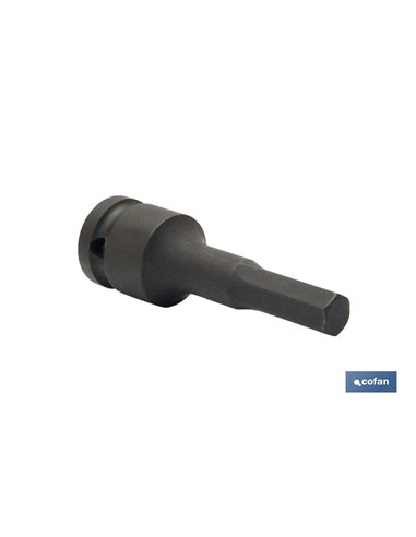 Soquete de Impacto 1/2 Hexag. Macho 7mm