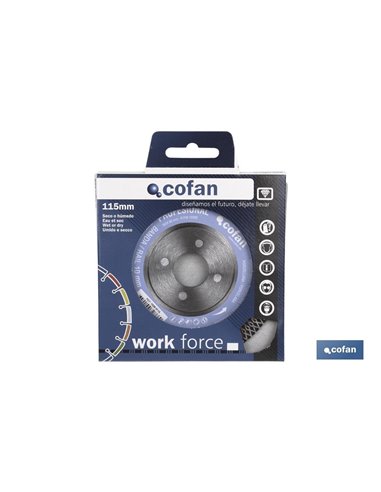 Disco Diamante Porcelanico Extrafino H-10mm, 115mm