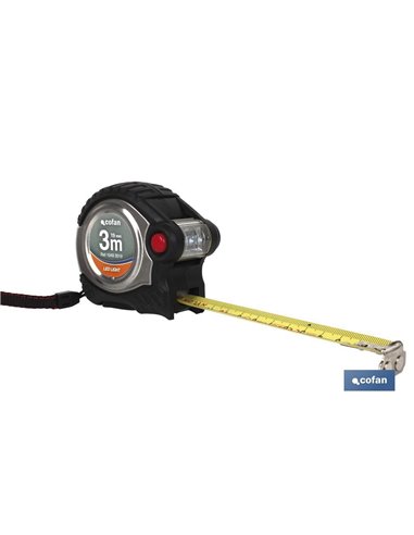 Flexômetro Super Magneto e Led 25mm x 8 M