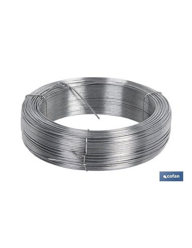 Rollo Alambre Galvanizado 1 Kg (1,1mm) Nº 6