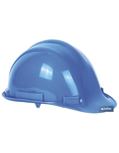 Capacete de Engenheiro Azul com Regulador