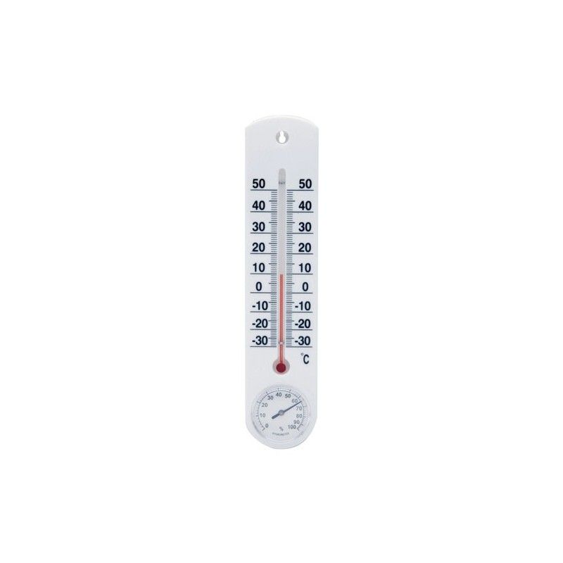 Thermometer Oryx Mit Hygrometer Kunststoff 25 cm