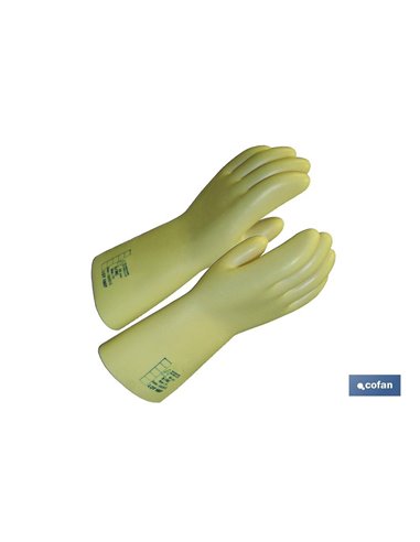 Guantes Aislantes 500v T-10 (Cat-00 Azc)