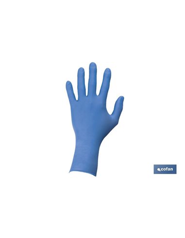 Caja 100uds. Guantes De Nitrilo Azul Clase Ctallal