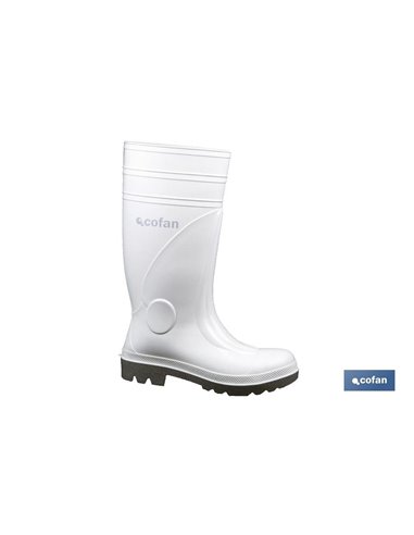 Bota Agua Alta Segur. S-4 Blanca T-38