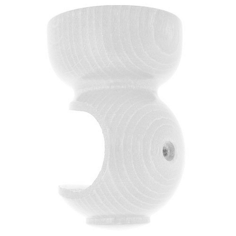 Soporte Madera Liso Techo 20x 68 mm. Blanco