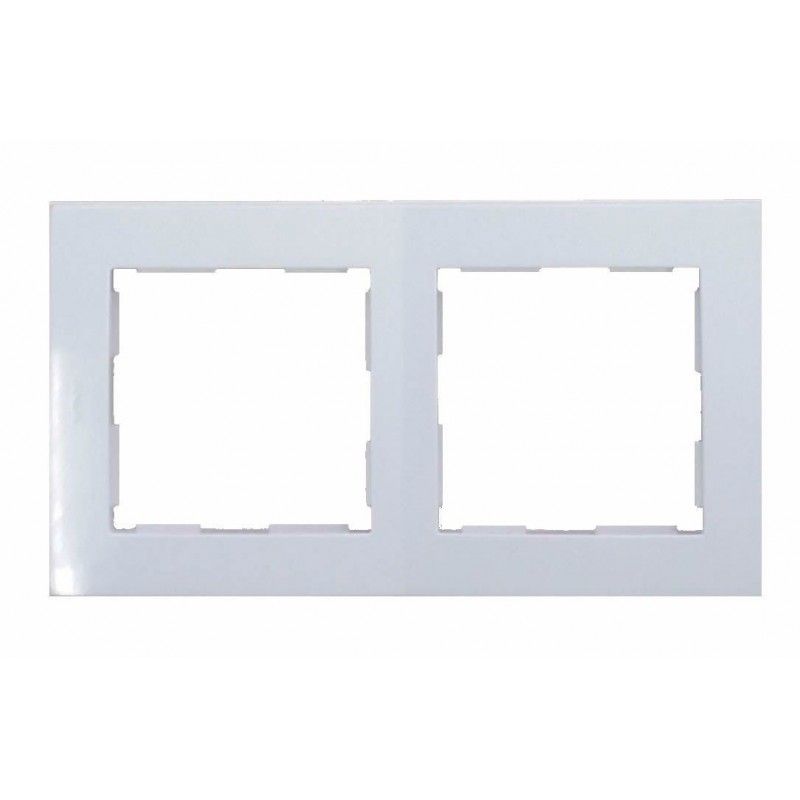 Moldura 2 elementos branco Simon 28 28620-30