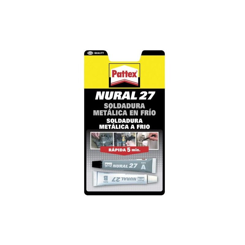 Nural- 27 Aluminio Gris (Juego 2 Tubos 22 cm³.)