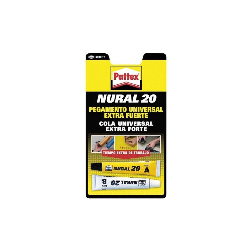 Nural- 20 Branco Transparente (Conjunto de 2 Tubos 22 cm³.)