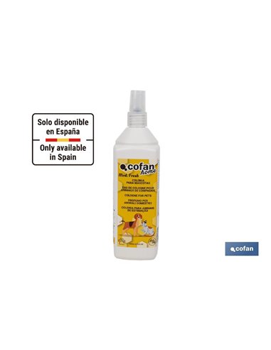 Pet Colônia Efeito Repelente Fresco Modelo 250ml