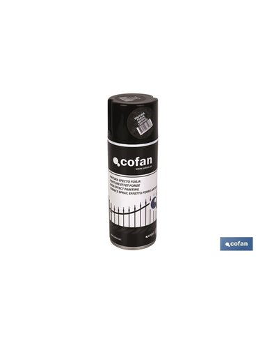 Pintura Efecto Forja Negro 400 Ml