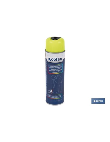 Marcação de construção fluorescente. Amarelo 500ml