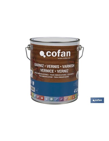 Verniz Barco Incolor 4 L