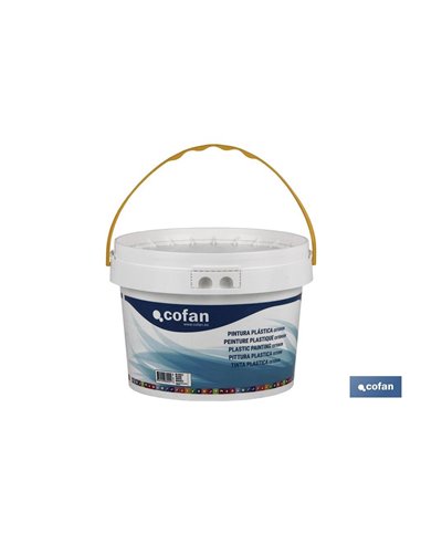 Pintura Plástica Exterior 5 Kg Blanco