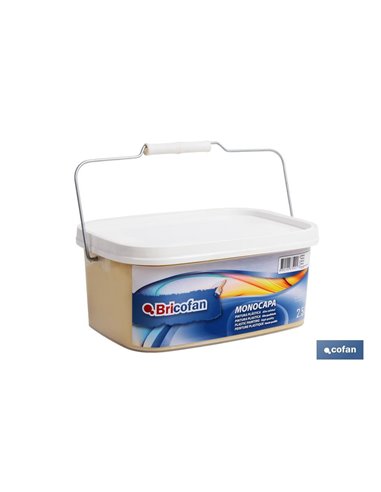 Pintura Plástica Monocapa Beige (2,5 Lt)