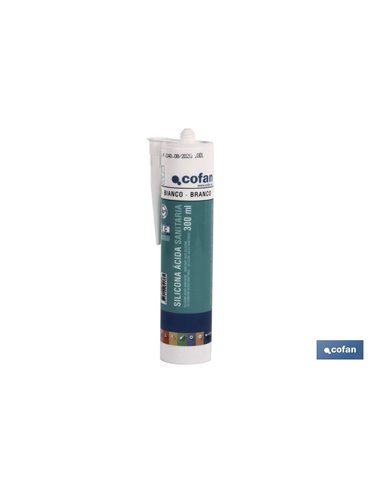 Silicona Acida Sanitaria 300ml Blanco