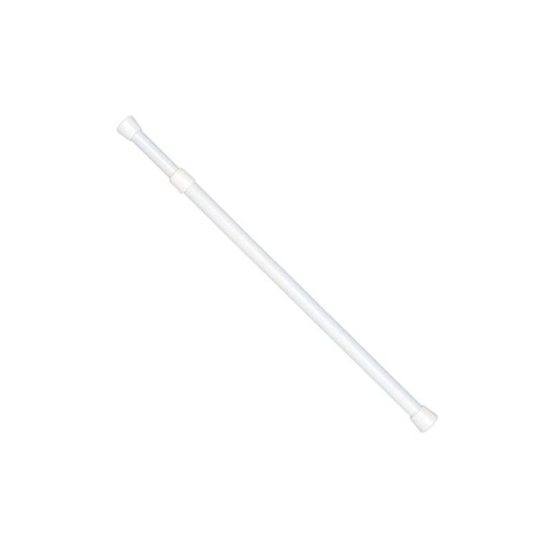 Suporte para Cortina Auto Extensível 8/46- 80 Branco (2 Peças)