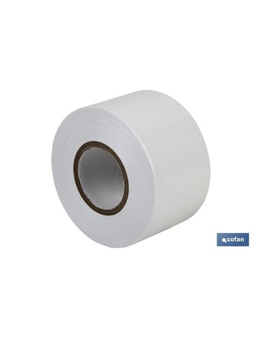 Cinta Aislante Blanca De 130 Micras 50 Mm X 33 M