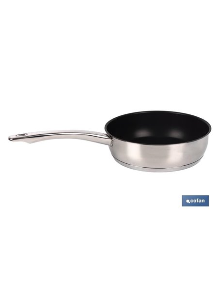 Sarten Inox Induccion  Modelo Polenta Ø180 Mm