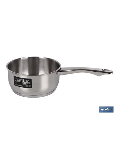 Caçarola com Asa Inox Indu.1.8l Polenta Modelo Ø180 mm