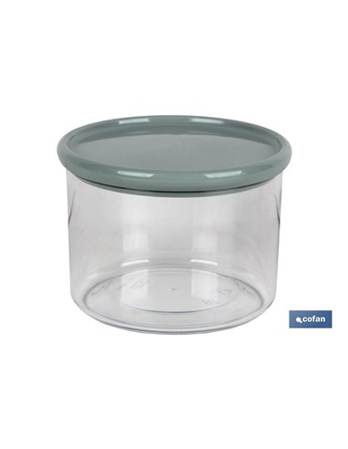 Bote Multiusos Modelo Albahaca Verde Agua 500ml 11x8xcm