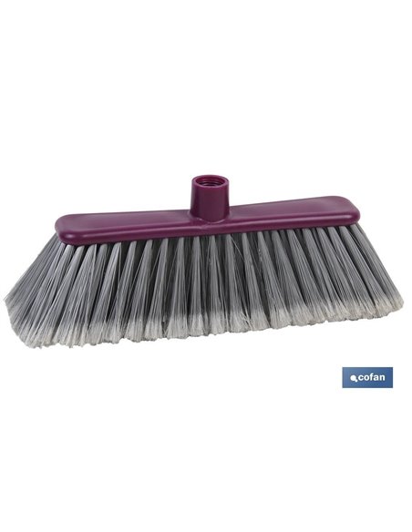Cepillo De Barrer  Modelo Palmyra 32x8x13 Morado