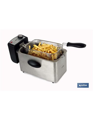 Fritadeira Elétrica Inox 3l 2000w Modelo Riaza