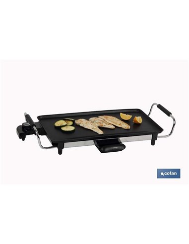 Plancha De Asar Electrica 2000w 45x25x7 Cm  Modelo Baikal