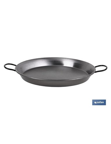 Paella de indução em aço polido Ø36cm