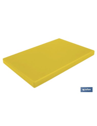 Tabla Corte Amarillo  30x20x1,5 Cm. Modelo Bresa