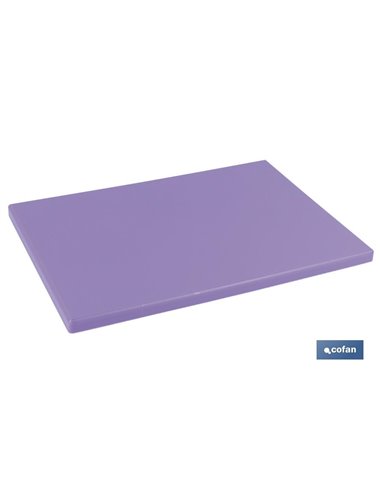 Tabla Corte   Morado 40x30x1,5 Cm. Modelo Bresa