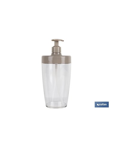 Dispensador de Sabonete Cor Pedra Vera Modelo 870ml