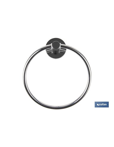 Toallero Circular Modelo Lagoa Inox 304  Brillo