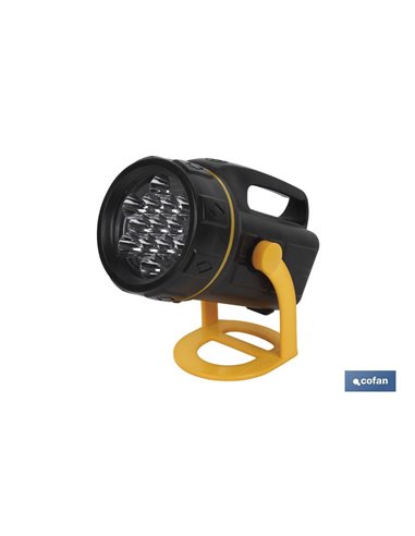 Linterna Led Camping En Abs Y Goma