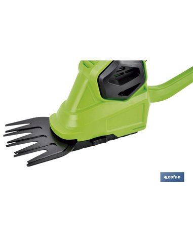 Kit Cortasetos De Mano Extensión Y Ruedas A Bateria Li-Ion 18v 1200 Rpm