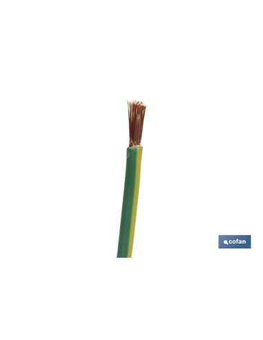 Rollo Cable H07v-K 1x1,5mm2 Amar/Verde (100m)