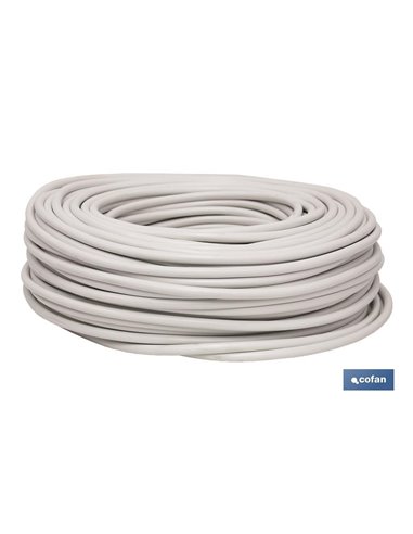 Rollo 100m Manguera Blanco H05vv-F (3x2,5mm)