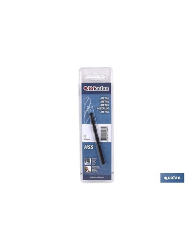 Brocas Hss DIN338n Bricofan 1,5 mm Blister 3 unidades