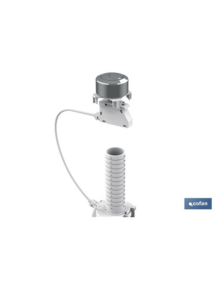 Descargador Wc Con Doble Pulsador Modelo Eume