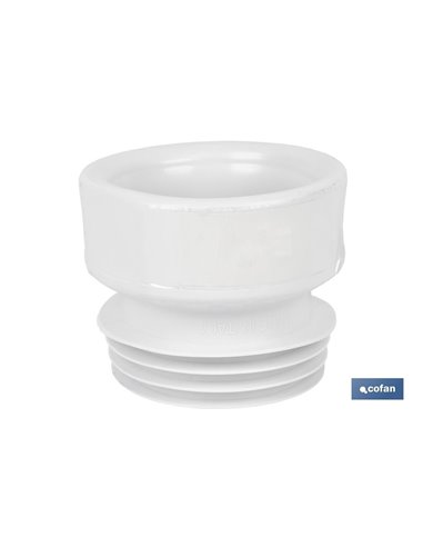 Manga de conexão reta para vaso sanitário Ø110 mm