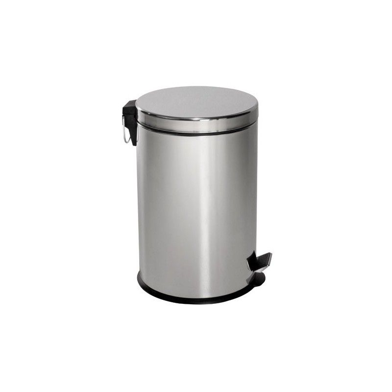 Lixeira de Cozinha / Banheiro Inox Maurer 20 Litros 30x44 cm.