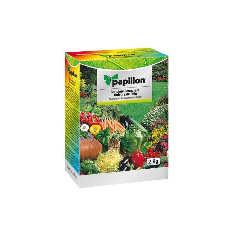 Abono Grano Papillon Universal / Huerto 2 Kg