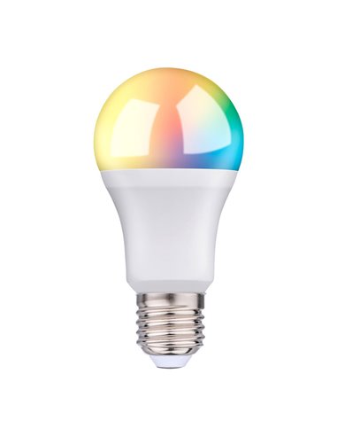 Bombilla inteligente rgb+e27 9w alpina