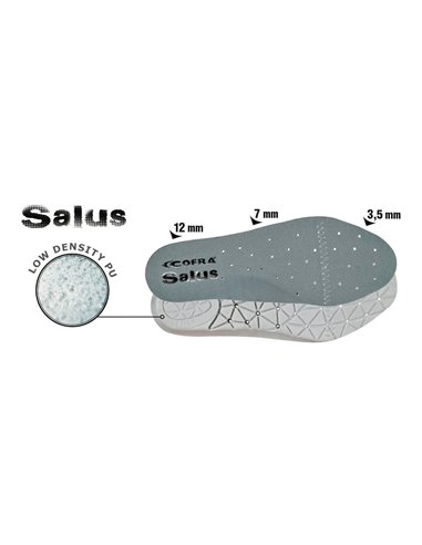 Plantilla salus en poliuretano talla 38 cofra