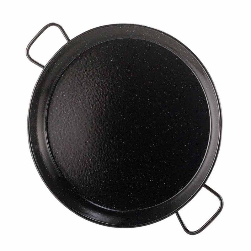 Panela de Paella Valenciana Esmaltada 16 pessoas/ 55 cm