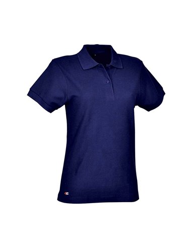 Polo woman giza azul marino cofra talla s