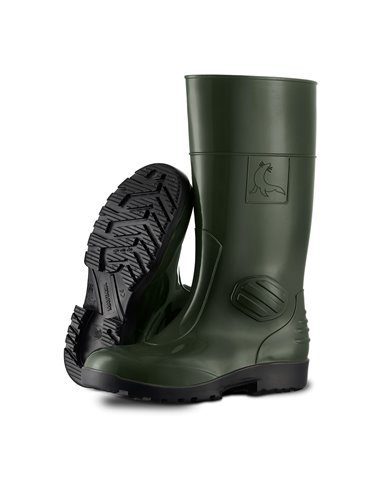 Bota de chuva de segurança S5 SRC Cor verde e preta 317 Mavinsa Tamanho 40, 317-40 Mavinsa