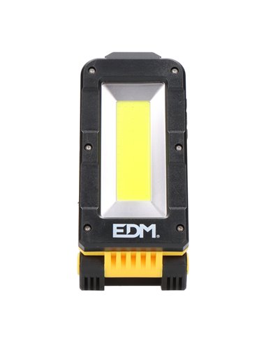 Linterna recargable led con base 500lm edm