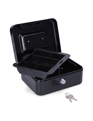 Caja de caudales cfc09 200x160x90mm negro m13396 micel